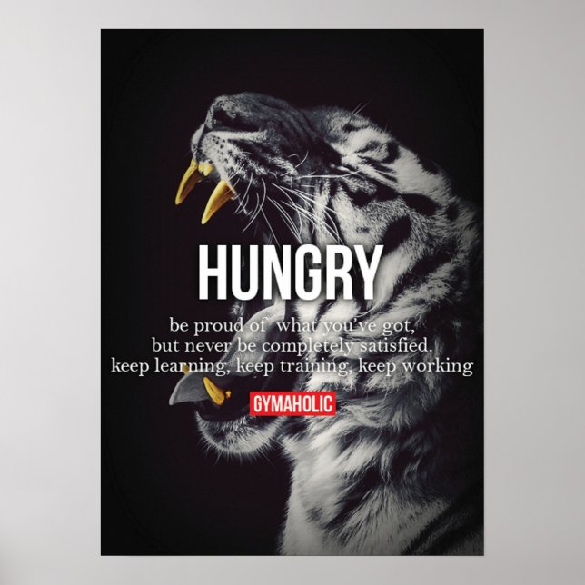 Pôster Motivação de Workout (Frente)