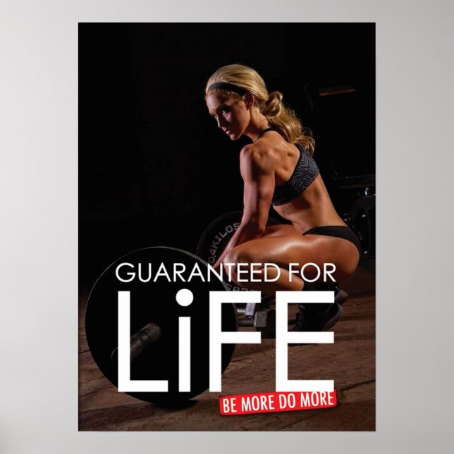 Pôster Motivação de Workout (Frente)