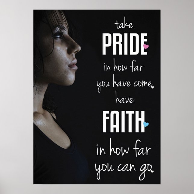 Pôster Motivação de Workout (Frente)