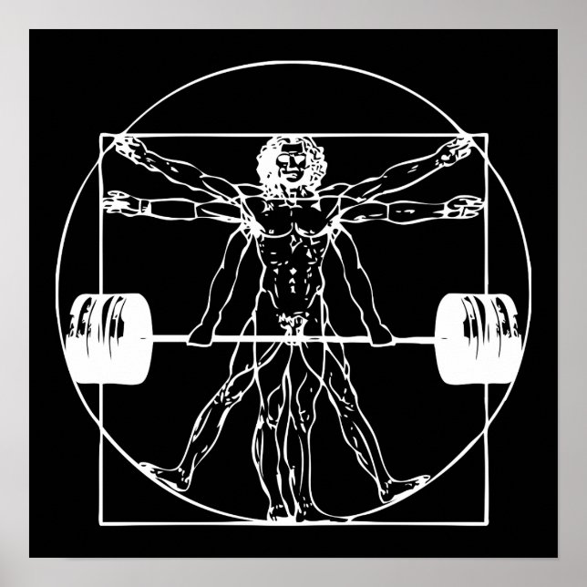 Poster Motivação de Workout (Frente)