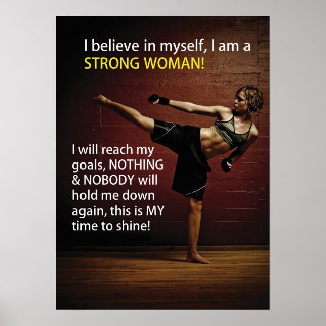 Poster Motivação de Workout (Frente)