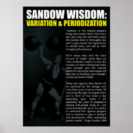 Pôster Motivação de Workout