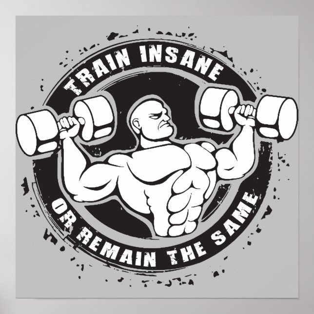 Poster Motivação de Workout (Frente)