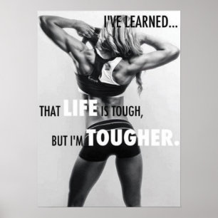 Poster Motivação de Workout