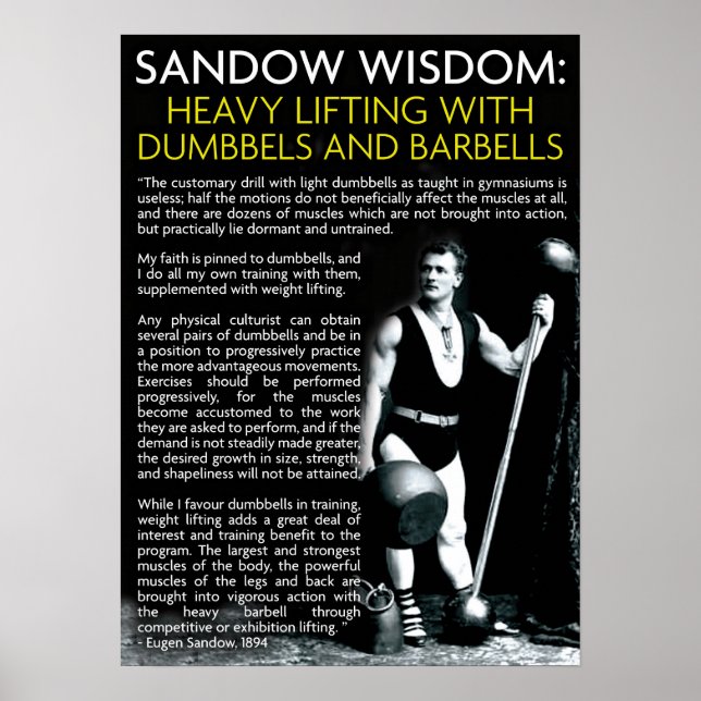 Pôster Motivação de Workout (Frente)