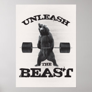 Poster Motivação de Workout