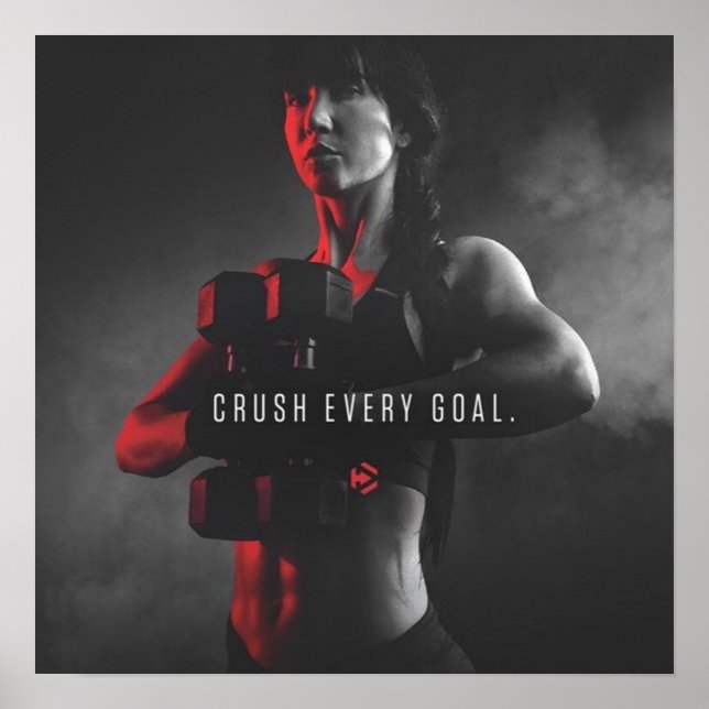 Pôster Motivação de Workout (Frente)