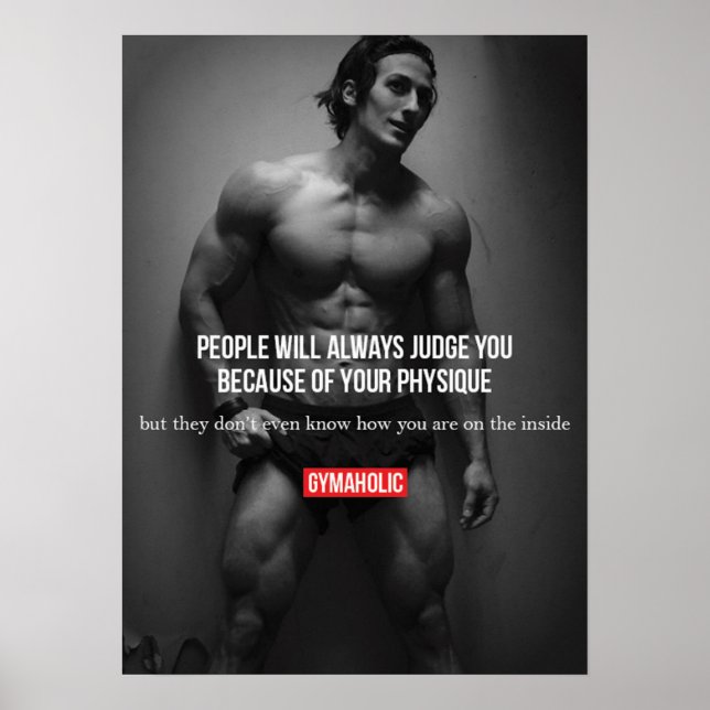 Poster Motivação de Workout (Frente)