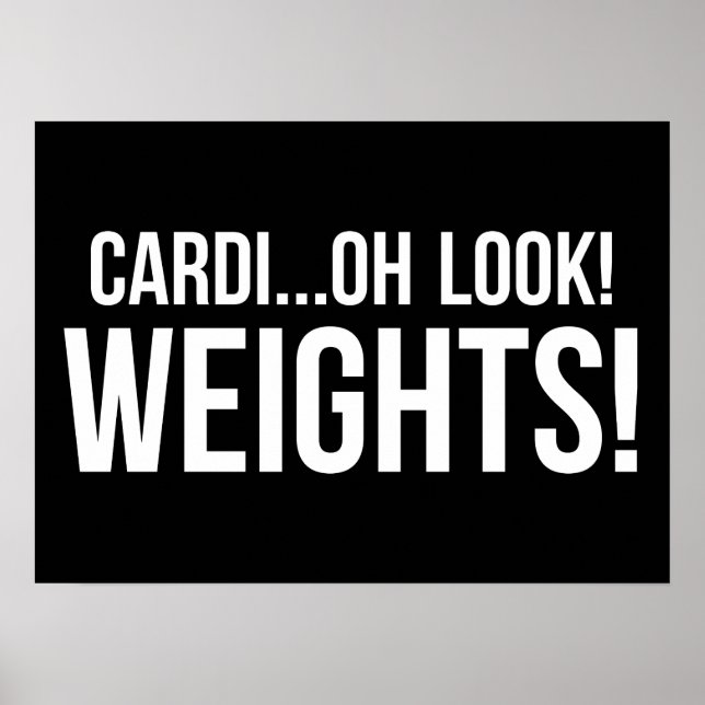 Pôster Motivação de Workout (Frente)