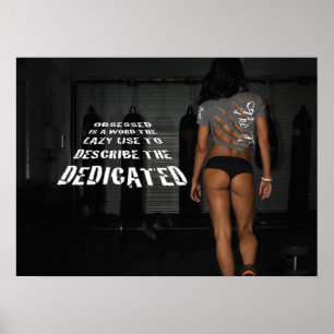 Poster Motivação de Workout