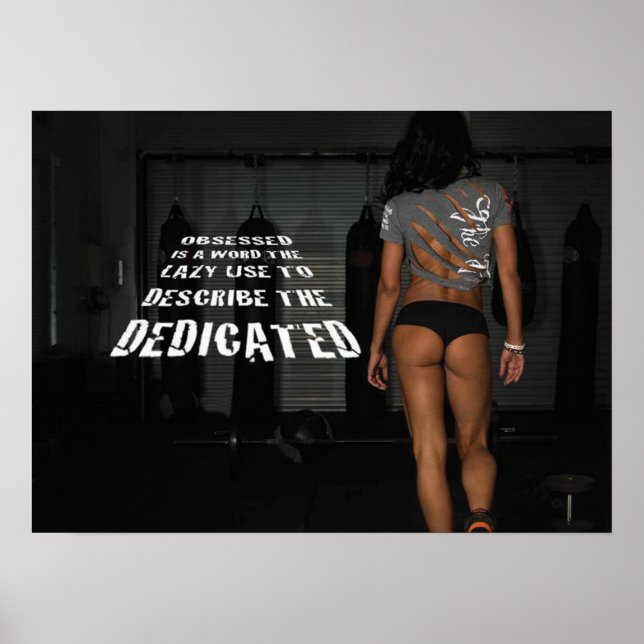 Poster Motivação de Workout (Frente)