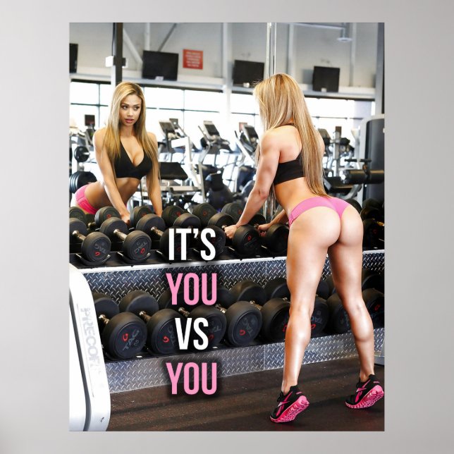 Poster Motivação de Workout (Frente)