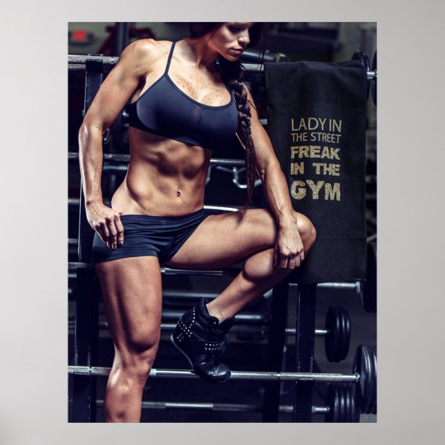 Poster Motivação de Workout (Frente)