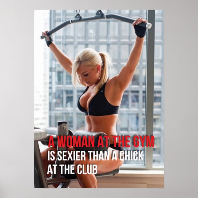 Poster Motivação de Workout (Frente)
