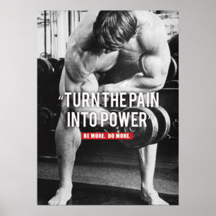 Pôster Motivação de Workout