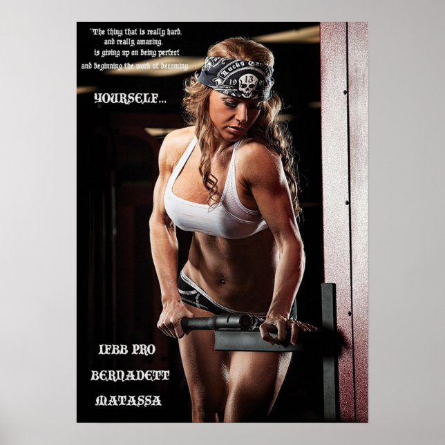 Poster Motivação de Workout (Frente)