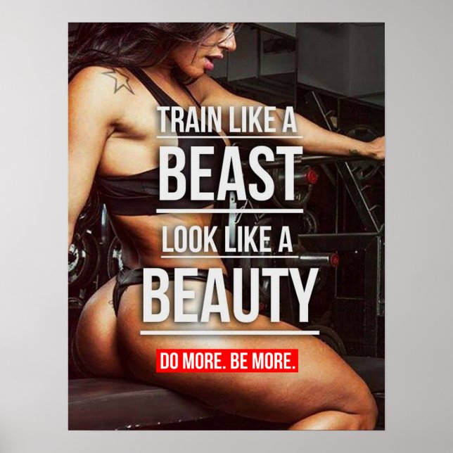 Poster Motivação de Workout (Frente)