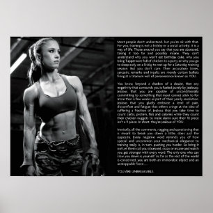 Pôster Motivação de Workout