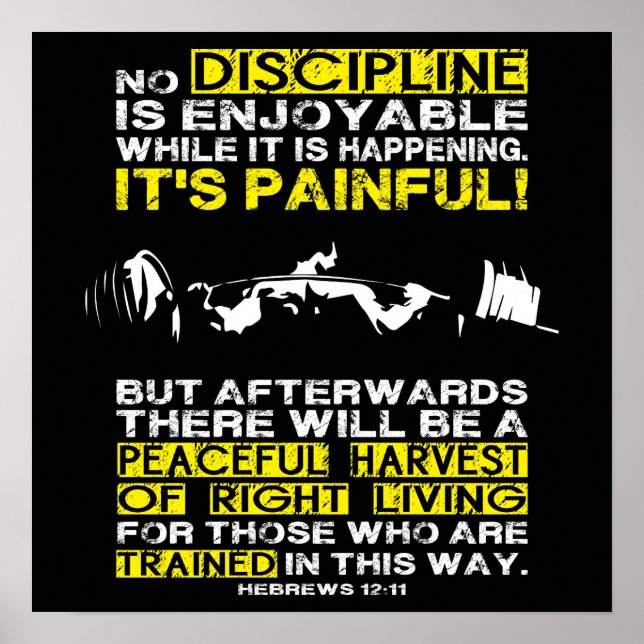 Poster Motivação de Workout (Frente)