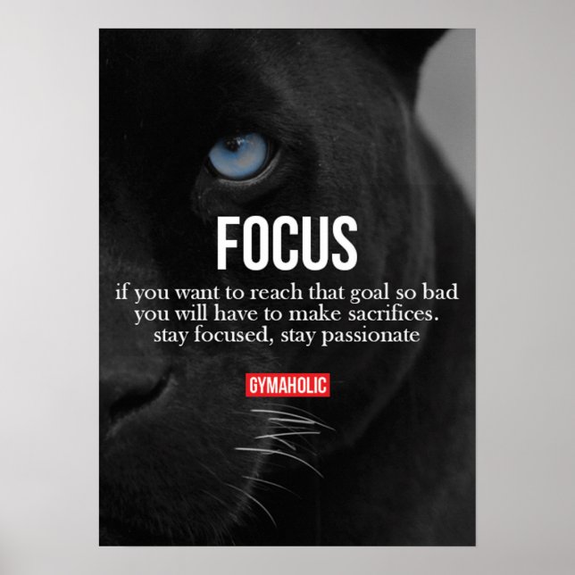 Poster Motivação de Workout (Frente)