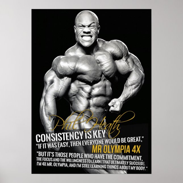 Poster Motivação de Workout (Frente)