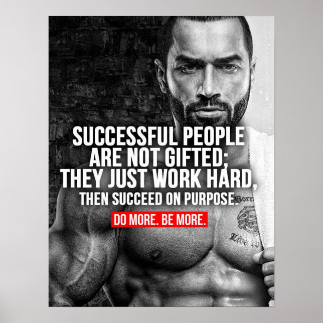 Poster Motivação de Workout (Frente)