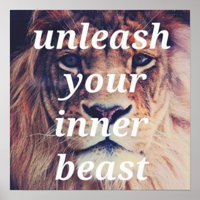 Pôster Motivação de Workout (Frente)