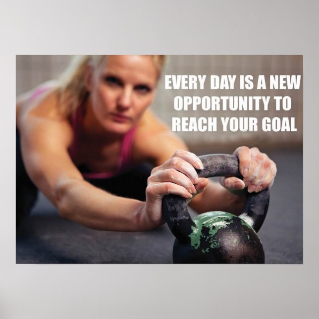 Poster Motivação de Workout (Frente)