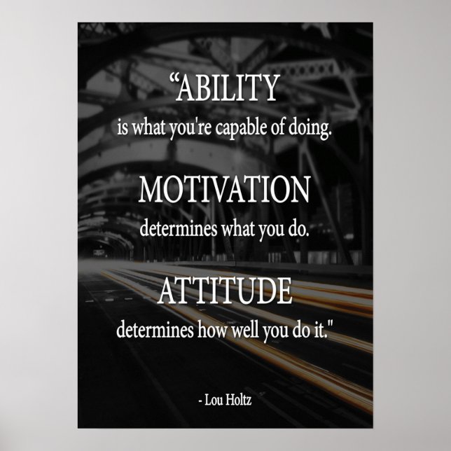 Pôster Motivação de Workout (Frente)