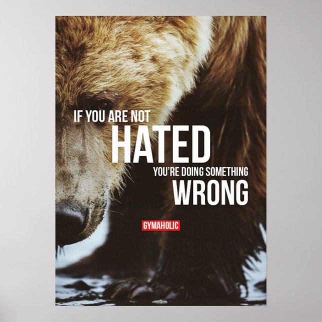 Pôster Motivação de Workout (Frente)