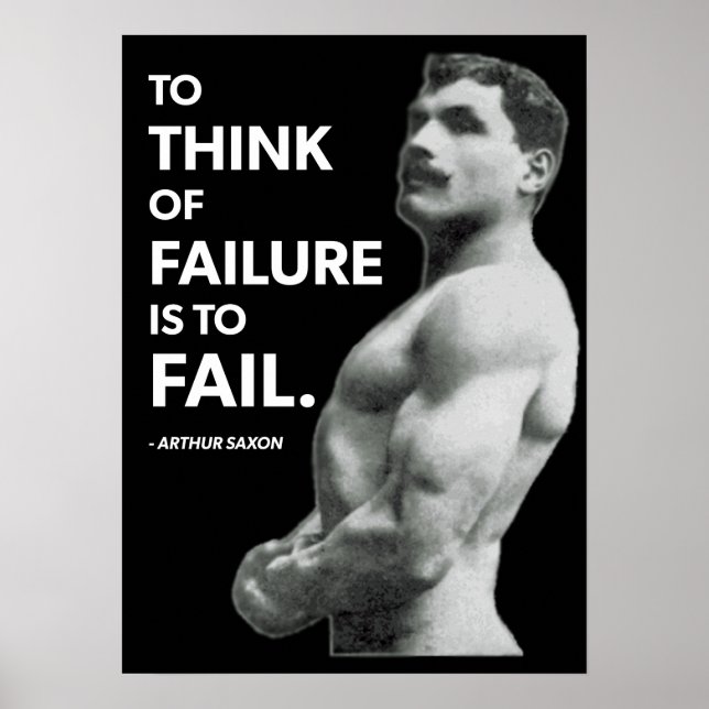 Poster Motivação de Workout (Frente)