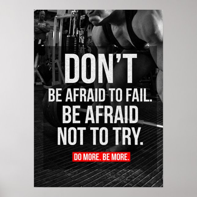 Poster Motivação de Workout (Frente)