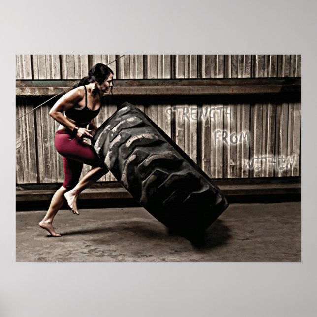 Pôster Motivação de Workout (Frente)