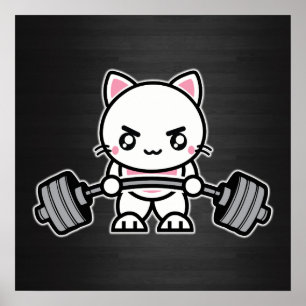 Poster Motivação de Workout