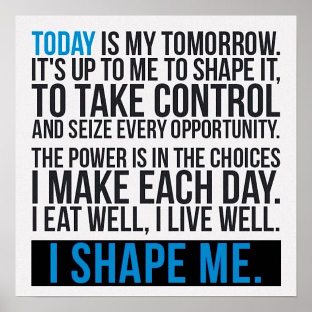 Poster Motivação de Workout (Frente)