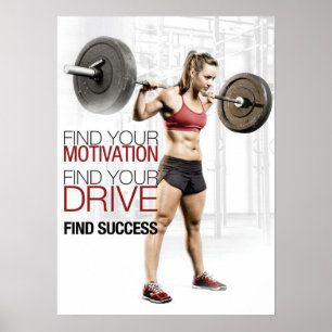 Poster Motivação de Workout