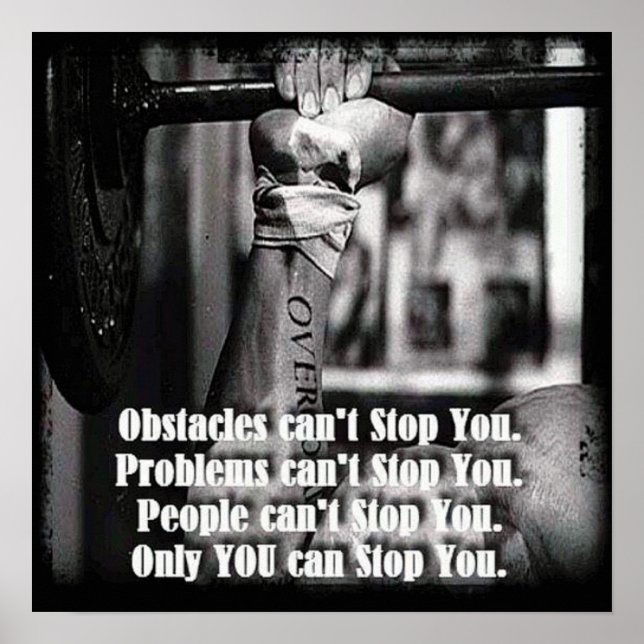 Poster Motivação de Workout (Frente)