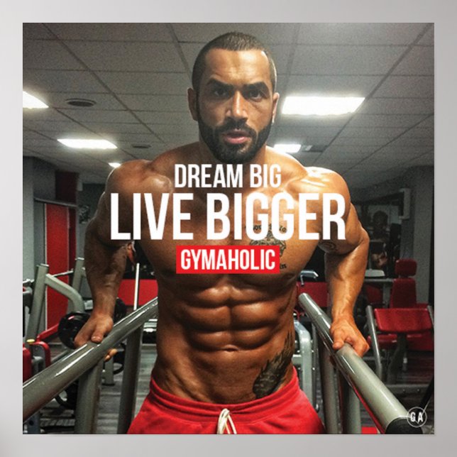 Poster Motivação de Workout (Frente)