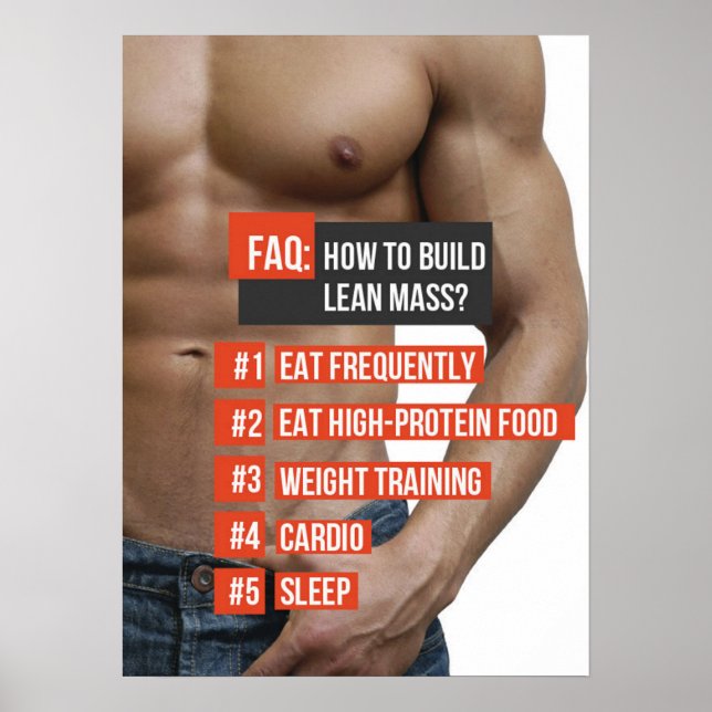 Pôster Motivação de Workout (Frente)