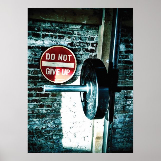 Pôster Motivação de Workout (Frente)