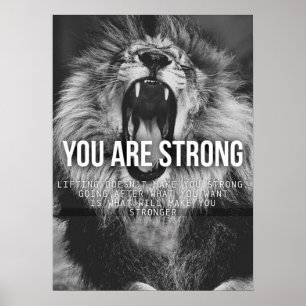 Pôster Motivação de Workout