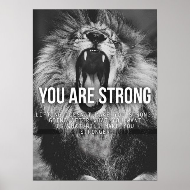 Pôster Motivação de Workout (Frente)