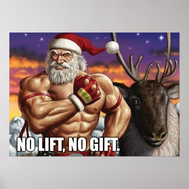 Poster Motivação de Workout (Frente)