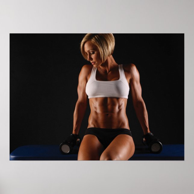 Pôster Motivação de Workout (Frente)