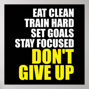 Pôster Motivação de Workout