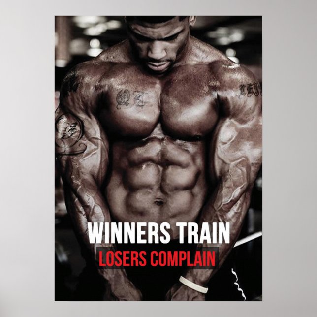 Poster Motivação de Workout (Frente)