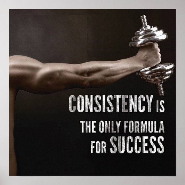 Pôster Motivação de Workout (Frente)