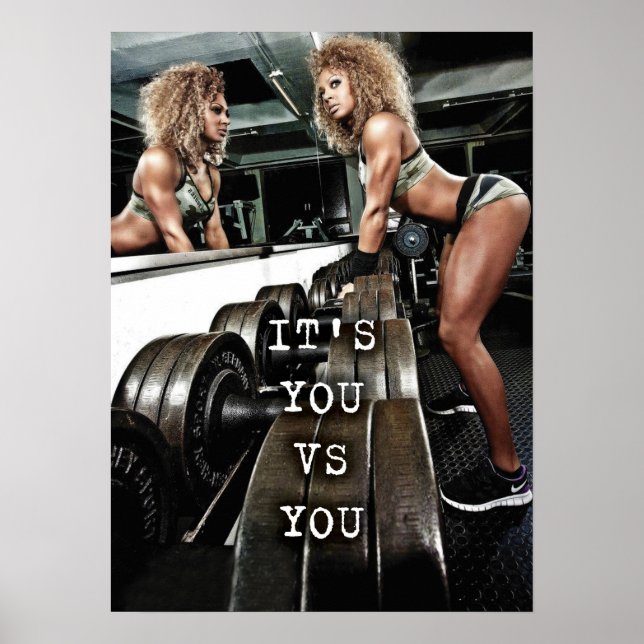Poster Motivação de Workout (Frente)