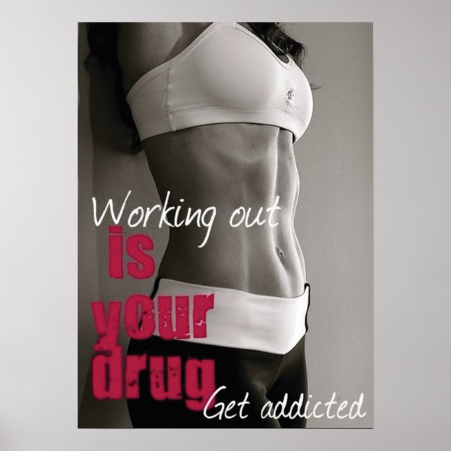 Poster Motivação de Workout (Frente)