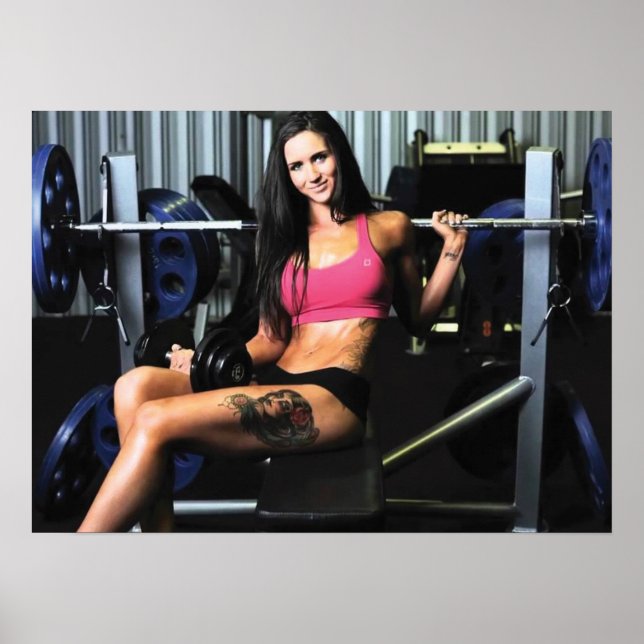 Pôster Motivação de Workout (Frente)